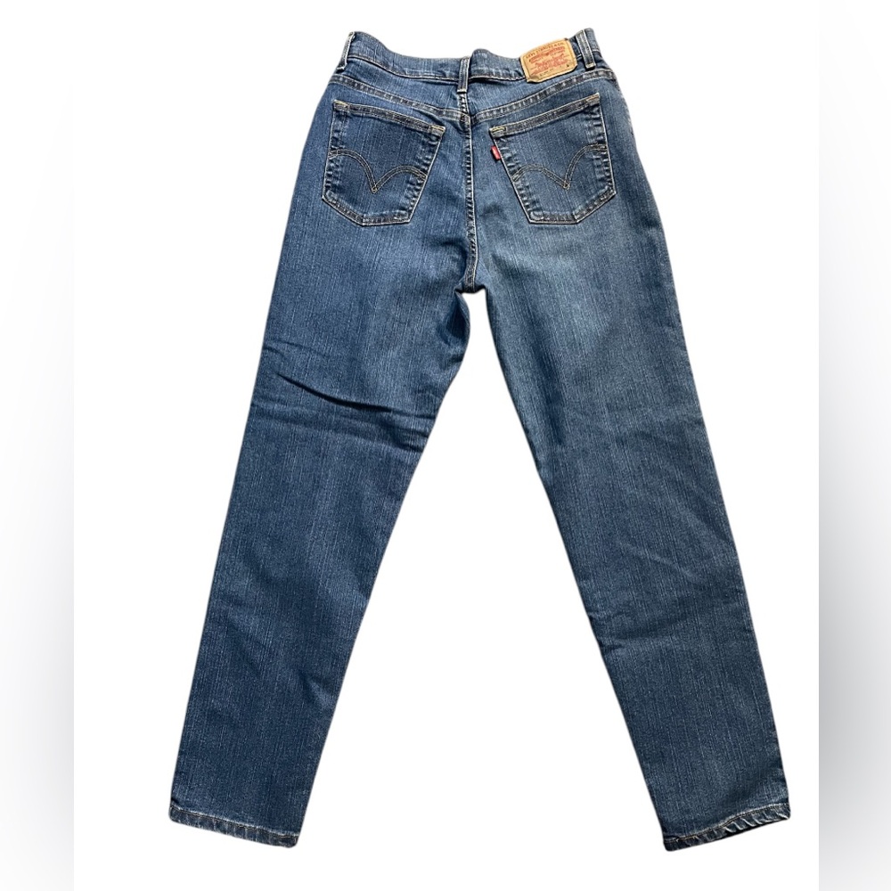 Women's Levi's 512 Classic Slim Stretch Denim Jeans Size 12: 29.5 Inseam Tapered - Picture 2 of 4